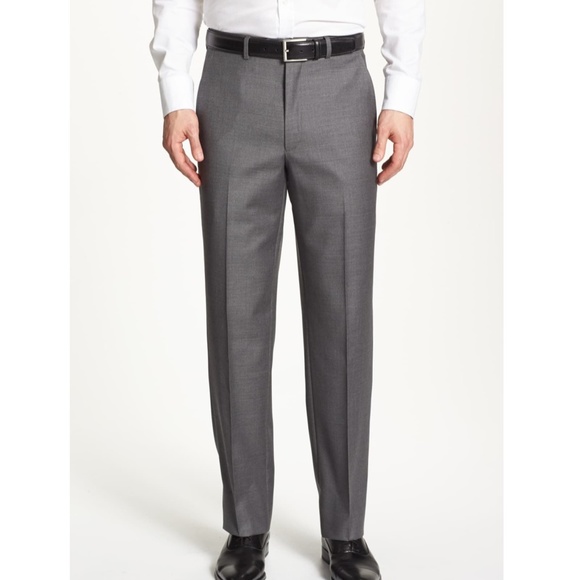 Santorelli Pants Santorelli Luxury Surge Romeo Wool Dress Pants